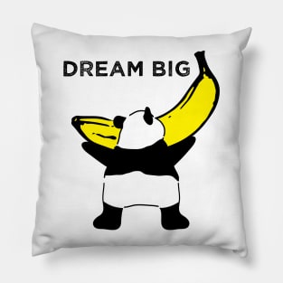 Dream Big Panda Pillow