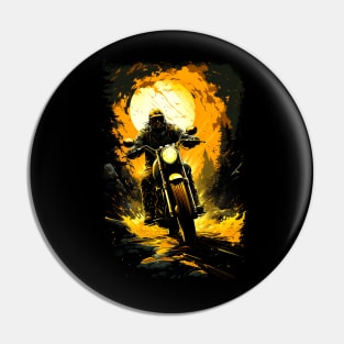 Free Rider Pin