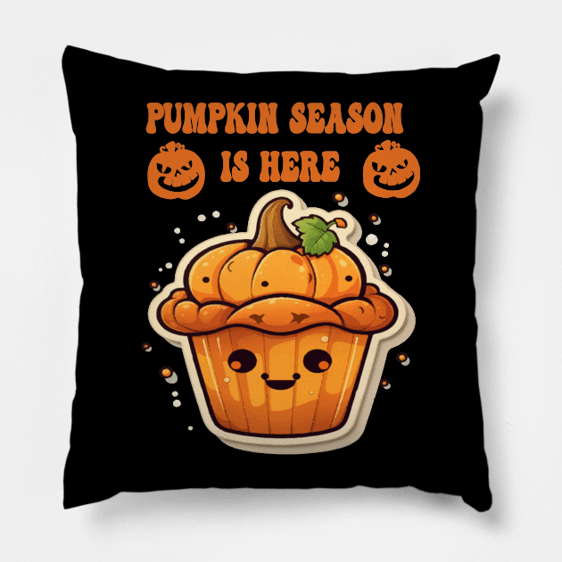 Pumpkin Spice Pillow by ArtfulDesign