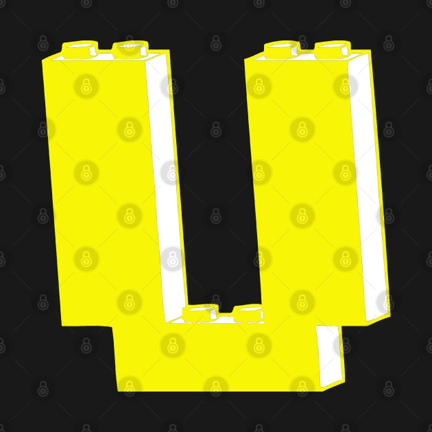 THE LETTER U, Customize My Minifig by ChilleeW