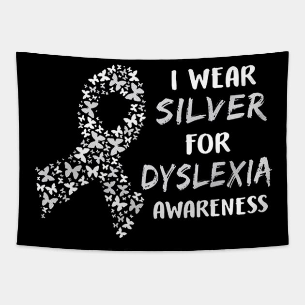 Dyslexia Awareness Tapestry by eraillustrationart