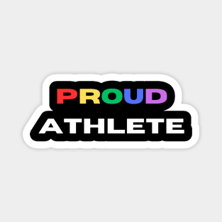 Proud athlete Magnet