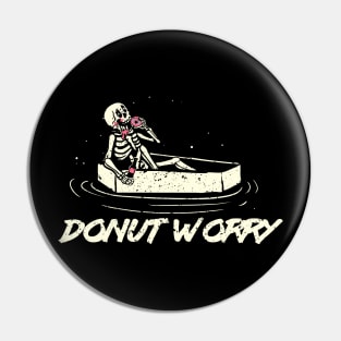 donut worry Pin