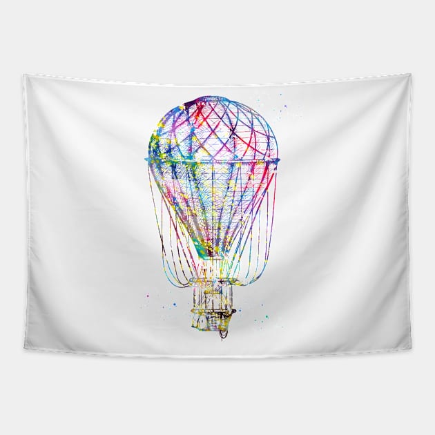 Hot air balloon Tapestry by erzebeth