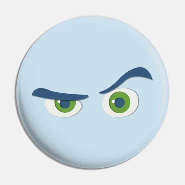 Mega Eyes Pin by Ketchup