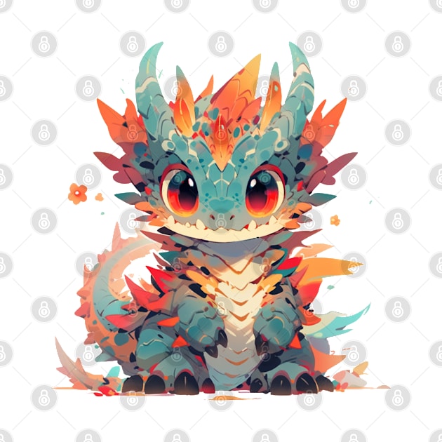 Firy little dragon by HydraDreams