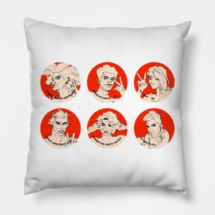 miguel ohara Pillow