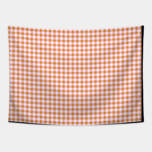 Pink and Orange Gingham Pattern | Gingham Patterns | Plaid Patterns | Chequered Patterns | Checked Patterns | Check Patterns | Classic Patterns | Tapestry