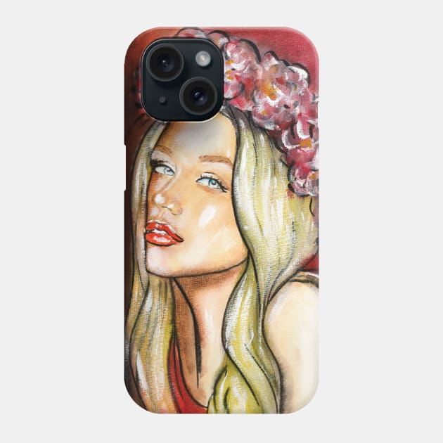 Christina Aguilera Phone Case by Svetlana Pelin