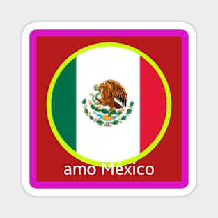 I LOVE MEXICO Magnet