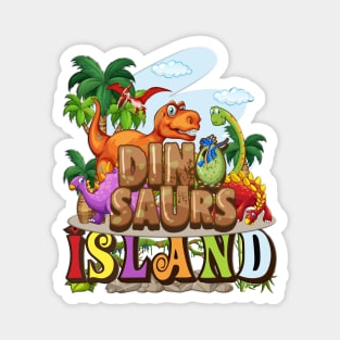 The Dinosaurs Island Magnet