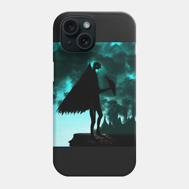 Dark utopia streampunk character Phone Case by fantasticvolk