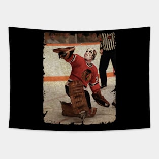 Murray Bannerman - Chicago Blackhawks, 1986 Tapestry