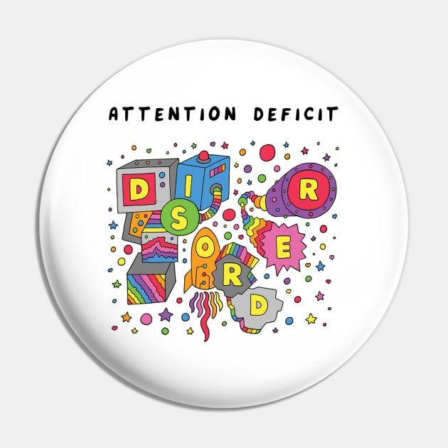 Attention deficit Pin by RaminNazer