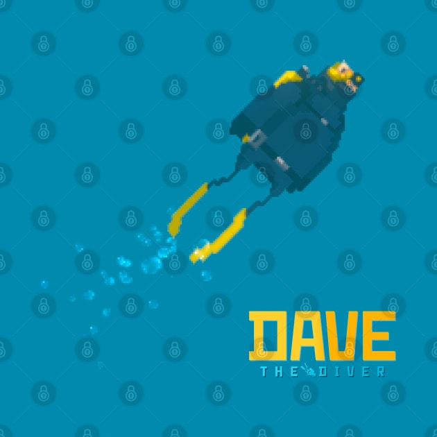 DAVE the diver Fan Art by Buff Geeks Art