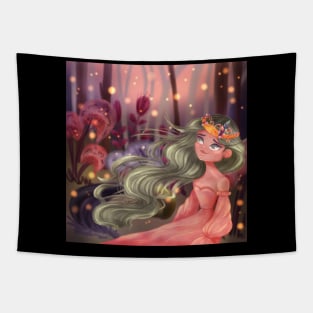Forest Princess Tapestry