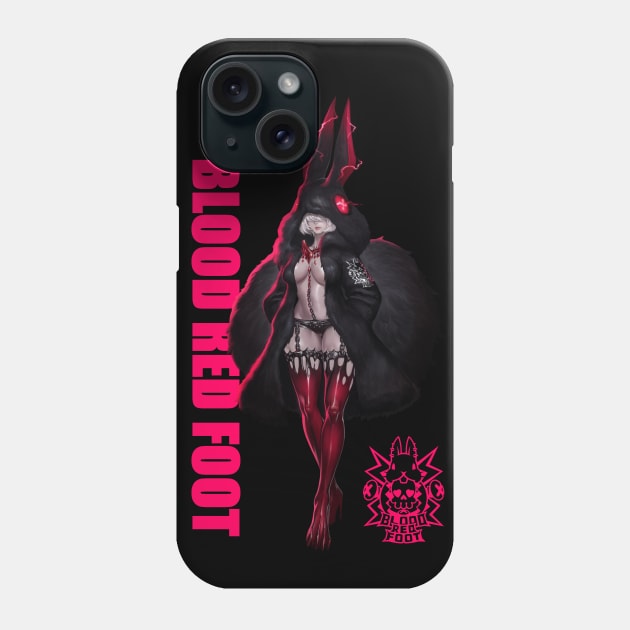 Blood Red Foot Phone Case by Pan_Ren_Wei