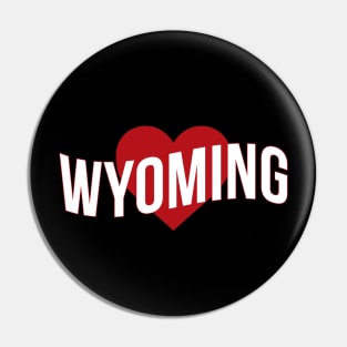 Wyoming Love Pin