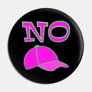 No cap pink green fluorescent colors for real word play Pin