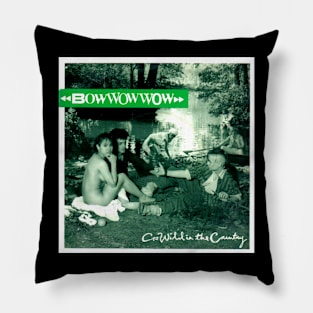 Go Wild in the Country 1982 Throwback Pillow