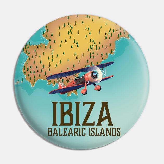 Ibiza Balearic Island travel poster. Pin by nickemporium1