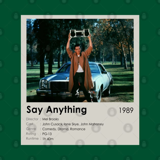 Say Anything Movie Best Scene by OlkiaArt