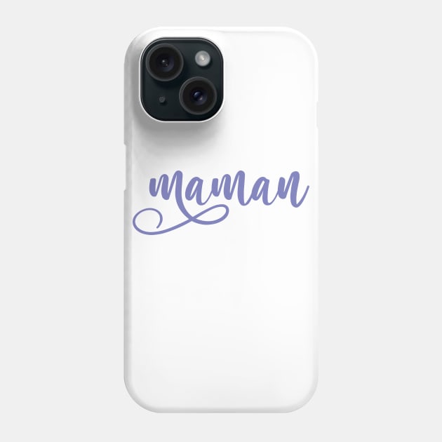 Maman Phone Case by Retroprints