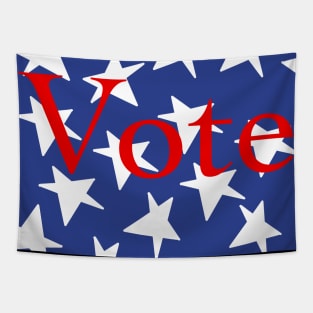 Vote  (American flag) Tapestry