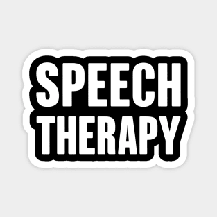 Speech Therapy Magnet
