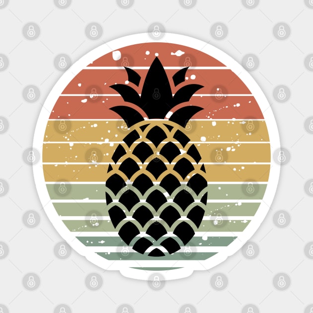 Pineapple Fruit Lover Magnet by The WYLD Tribe