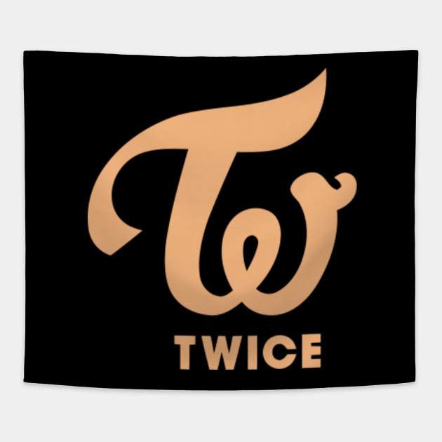 Twice Wake Me Up Era Twice Logo Tapestry Teepublic