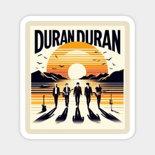 Duran Duran Retro Magnet