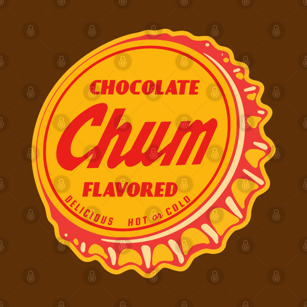 Vintage Chum Chocolate Soda Bottlecap by StudioPM71