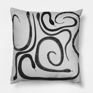 Cute Patterned Snakes Pillow