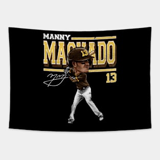 Manny Machado San Diego Cartoon Tapestry