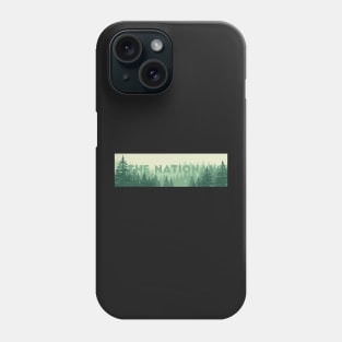 The National Band Logo Forest Phone Case