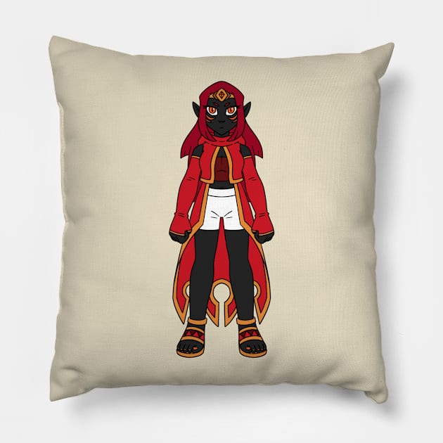 Ahkmahara Adventurer Pillow by Firestorm Fox