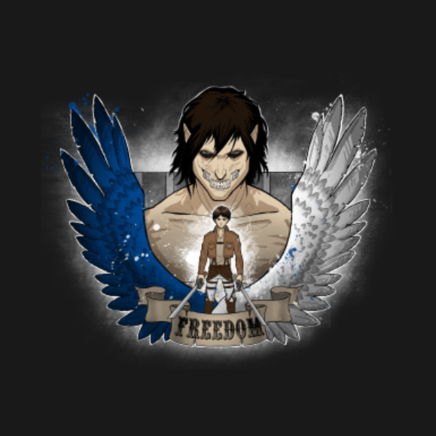 Discover Wings of freedom - Anime - T-Shirt