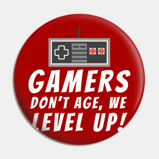 Gamers Birthday Pin