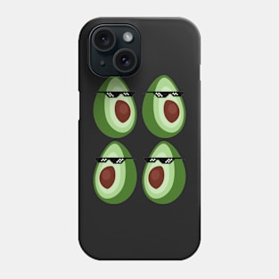 Cool avocado pattern Phone Case