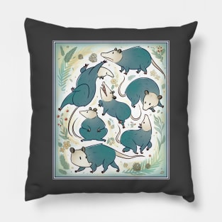 Possum Winter Pillow