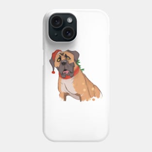 Cute Mastiff Drawing Phone Case