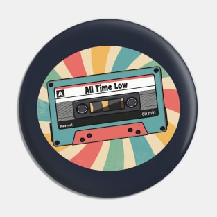 retro All time low Pin