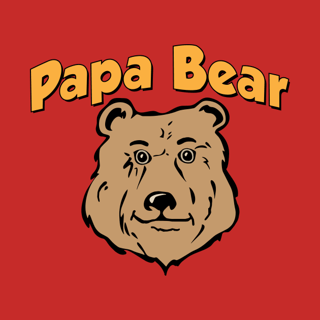 Papa Bear by ChuckDuncanArt
