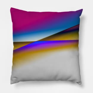 blue pink grey texture design Pillow