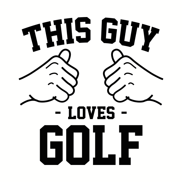 This guy loves golf by Lazarino