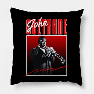 John coltrane///original retro Pillow