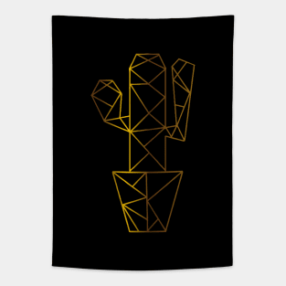 Cactus vase - Cactus Geometric - Geometric Art Tapestry