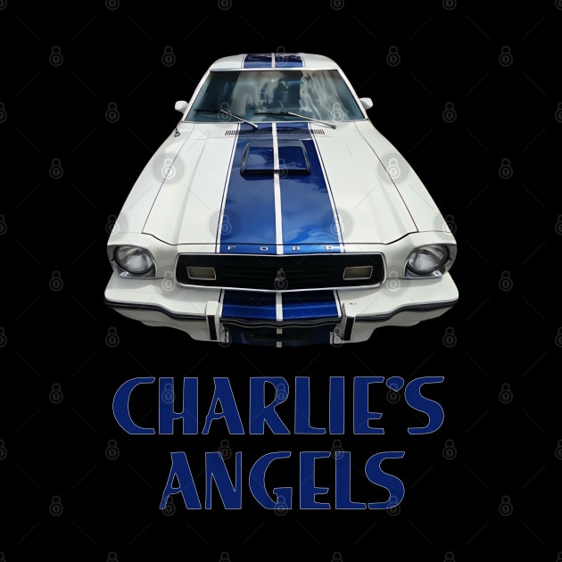 Charlie's Angels - Ford Mustang II Cobra - 70s Tv Show by wildzerouk