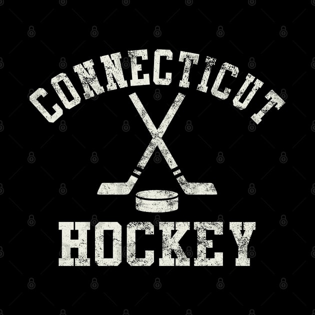 Vintage Connecticut Hockey by tropicalteesshop